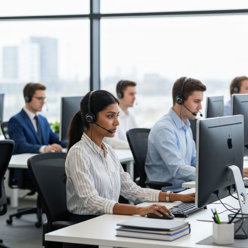 Traditional call center operations being transformed by AI automation