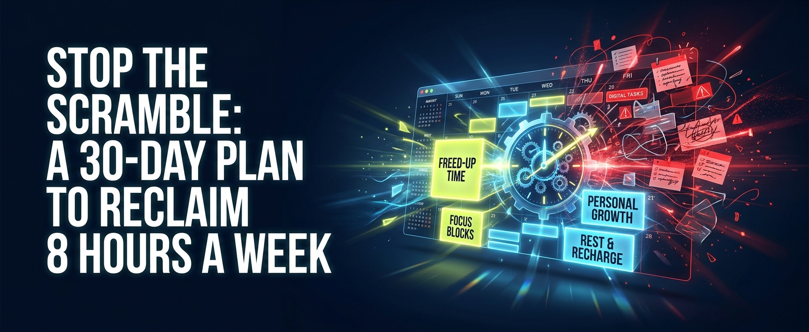 Stop the Scramble: A 30-Day Plan to Reclaim 8 Hours a Week